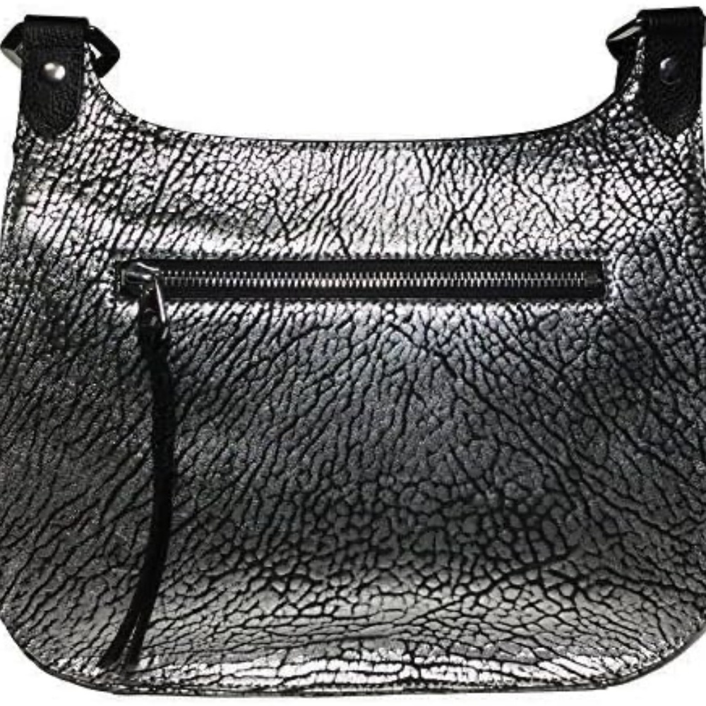 orYany Leather/Suede Flap Shoulder Bag NWT - Picture 5 of 7